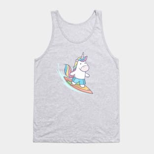 Unicorn Surfer Tank Top